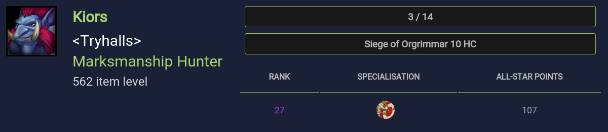 Kiors - Stormforge Logs